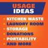 Hefty Ultra Strong 13 Gallon Trash Bags, Tall Kitchen Trash
