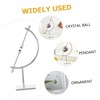 Gatuida 3pcs Crystal Ball Stand Crystal Holder for Display Crystal