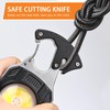 MAKDAK Carabiner Flashlight Tool - 2pc Keychain Flashlight Cob Keychain