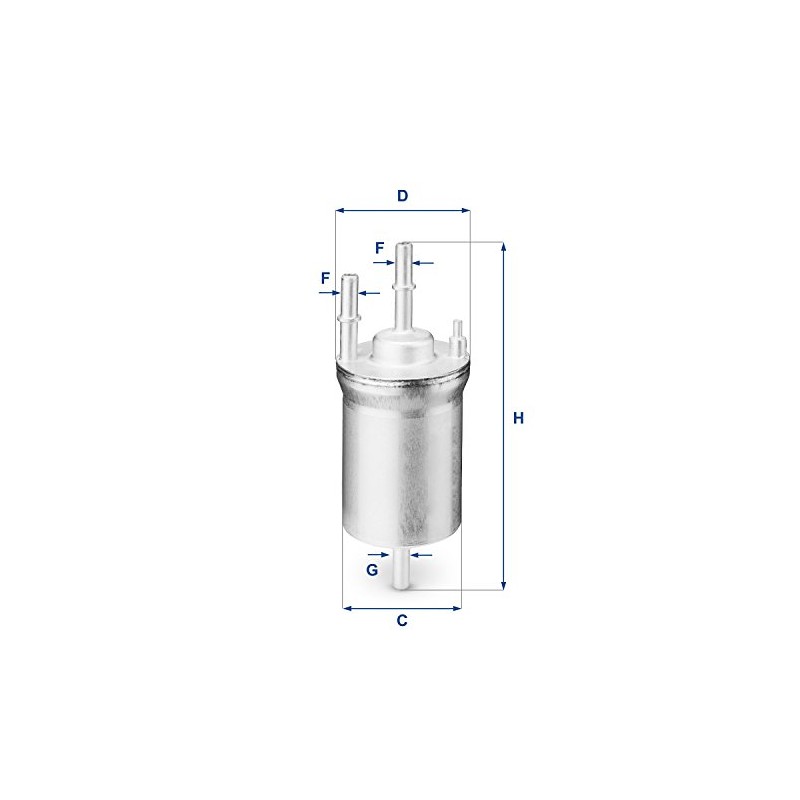 UFI FILTERS 31.833.00 Petrol In-Line Filter