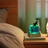 cimsfcor Epoxy Resin Shark Night Light, Night Lamp with Humpback