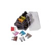 edi-tronic 12V/24V 4-Way Fuse Holder Fuse Box 8 Car Fuses