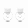 2pcs Wearable Hands Free Electric Breast Pump Silent Invisible Breast