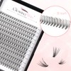 Glowingwin Cluster Lashes 228 PCS Individual Lashes Natural Look False