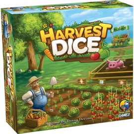 Grey Fox Games Harvest Dice Board Game, Roll and Write, 2-4 players