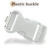 Sheriffdrink 5/8 Inch Paracord Bracelet Buckles 4 Pack, Light Grey