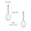SOFIA MILANI - Women's Earrings 925 Silver with Zirconia Stones