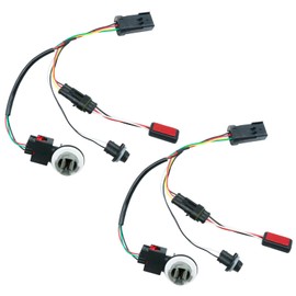 Vkinman 2 Pack 55277415AA Tail Lights Wiring Adapter Assembly, Replacement for Ram 1500 2013-2022, Replacement for Ram 2500/3500 2013-2018, Replaces 55277414AA WJ20-0696WH