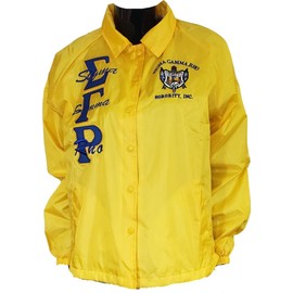 Buffalo Dallas Sigma Gamma Rho Crossing Line Jacket [Gold - XS] - ID#123397