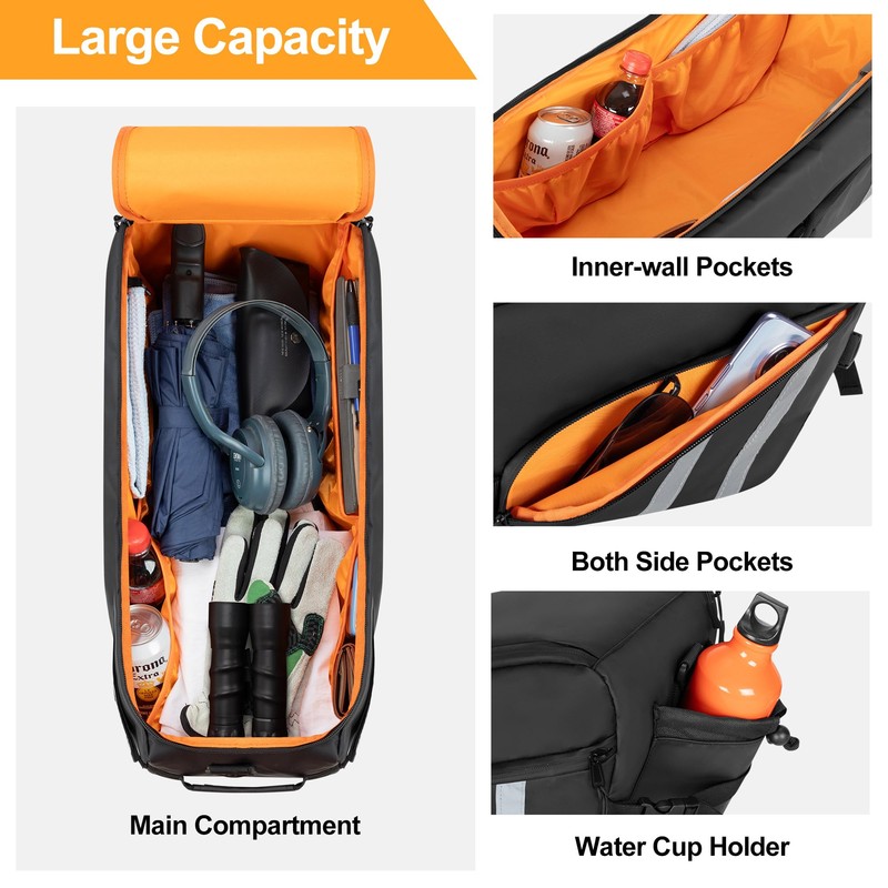 HODRANT Waterproof Under Seat Bag Compatible with Honda Ruckus 2010-2024
