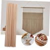 Gadpiparty 10pcs DIY Drumstick Craft Wood Sticks Natural Wood Rods