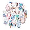 Boho Dream Catcher Stickers 17pcs