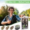 Method Feeder, 3-Piece Fishing Inline Feeder Set, Carp Accessories with