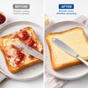 3-in-1 Stainless Steel Butter Knife for Spreading – Cheese, Jam