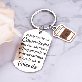 Coworkers Valentines Gifts, Cool Gifts for Coworkers, Coworker Leaving Gift Ideas, Office Gifts for Coworkers, Funny Farewell Gifts for Coworkers, Appreciation Gifts for Coworkers Keychain