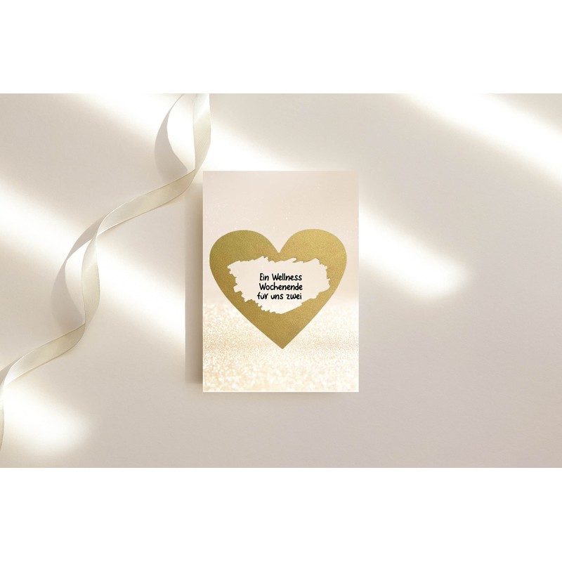 The Life Barn Voucher Scratch Card Luxury with Envelope to