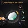 Magnifying Glass with Light 12X Magnifier Desk Lamp Close Work
