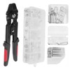 ABOOFAN 1 Set Stainless Steel Ferrule Crimping Tool Kit for