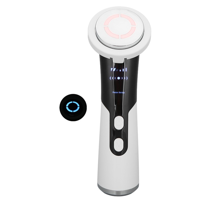Facial Massage Cleansing Skin Rejuvenation Machine Adjustable Red Blue Light