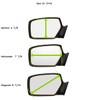 VAM Fits 02-08 Lex SC430, Right Passenger Mirror Glass Lens