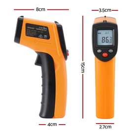 5-star Chef Laser Infrared Thermometer Food Digital Temperature Gun Smoker Pizza