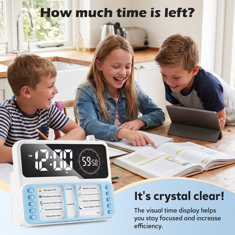 Visual Timer for Kids/Adults, ADHD Tools for Kids with Visual