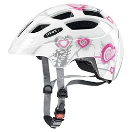 Uvex Unisex Youth Final Junior Cycling Helmet, white, 51-55 cm