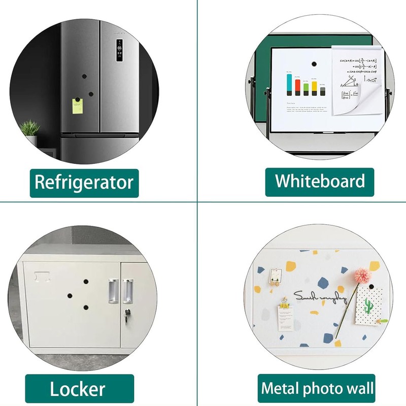 10 refrigerator whiteboard strong magnets, circular mini magnets, handicrafts, bulletin