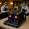 Wireless Restaurant Pager System 16 Buzzers Vibration Flashing Beepers For