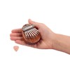 Alnicov 8 Key Mini Kalimba High Quality Wood Mahogany Finger