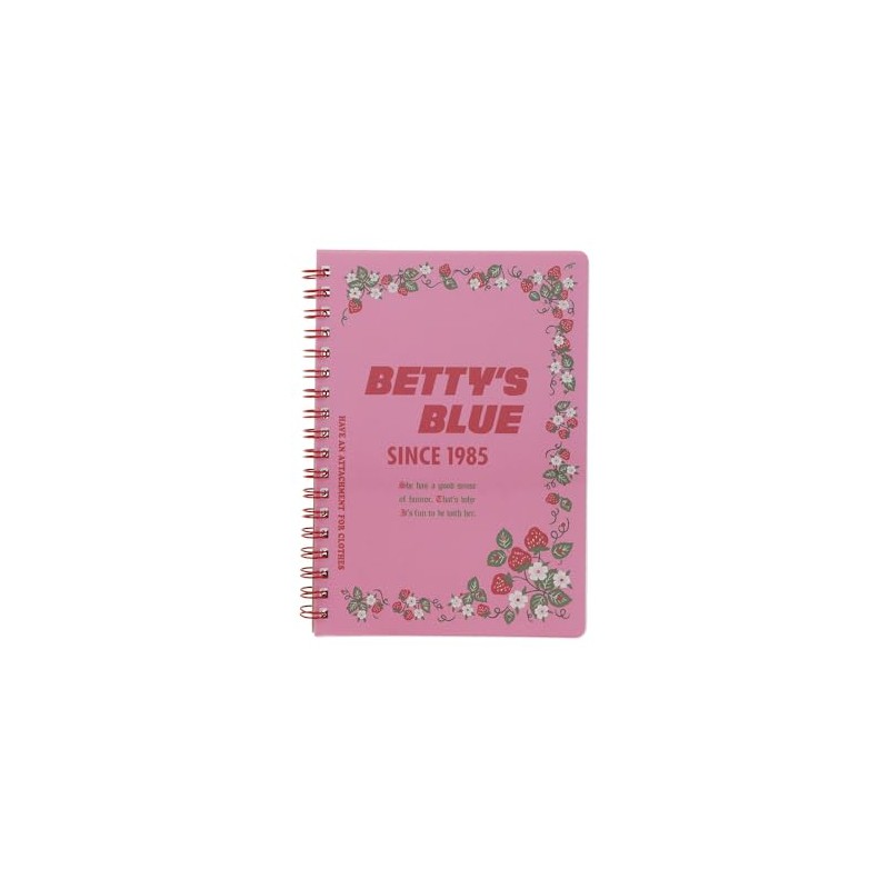 Sun-Star Stationery Betty's Blue Goods Ring Notebook B6 Shopper S2643715