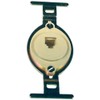 Leviton 40201-I 6P4C Screw Terminal, Round Insert, Ivory