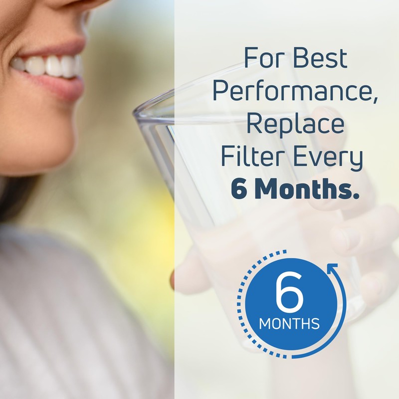 Replacement for General Electric PDS20SFSBLSS Refrigerator Water Filter - Compatible