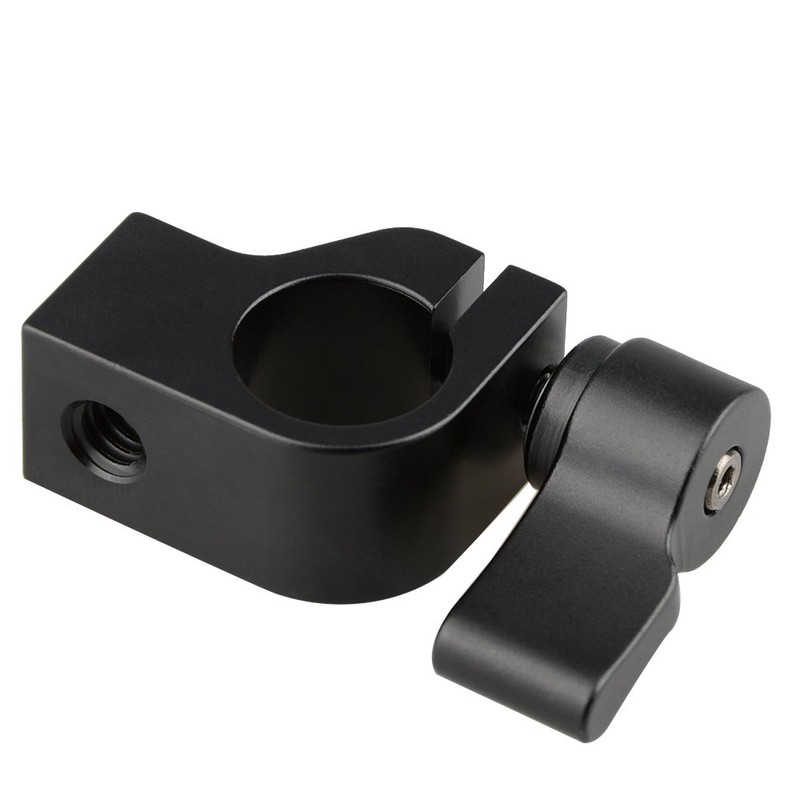 CAMVATE 15mm Single Rod Clamp for Camera DSLR Rail System