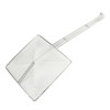 Stainless Steel Square Strainer Skimmer Ladle for Cooking Frying Kitchen