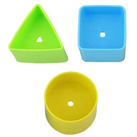 Replacement Parts for Fisher-Price Laugh and Learn Smart Stages Crawl Around Car - DJD09~3 Shapes ~ Also Works with Models CJM93 and Y7749 - Colors May Vary