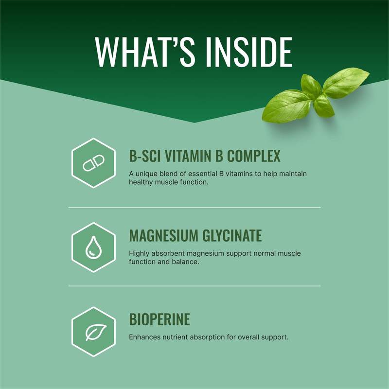 Approved Science Cramprin - High Absorption Magnesium, Vitamin B Complex,