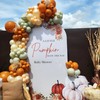 155 Pcs Fall Balloons Garland Kit for Autumn Party Decorations,Orange
