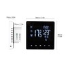 WiFi Smart Thermostat Temperature Controller for Electric Heating LCD Display
