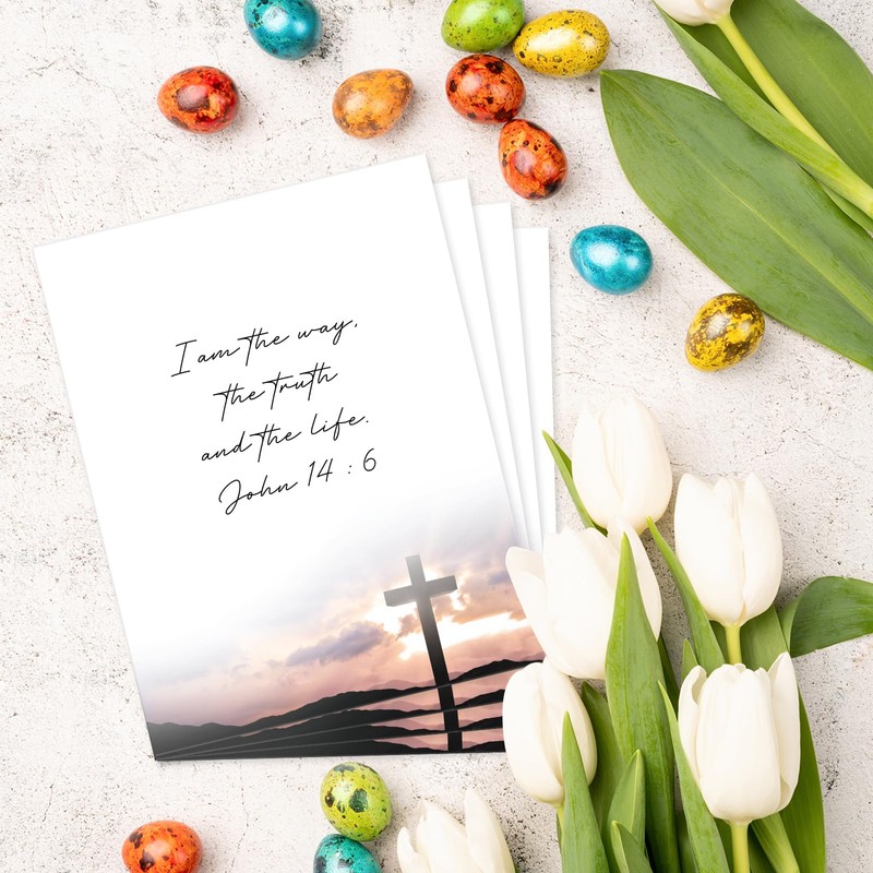 Ceiba Tree 50 Sheets Religious Stationery Paper Easter Printable Writing