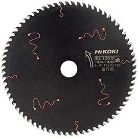 HiKOKI 0033-4747 Super Chip Saw (Black II) 6.5 x 0.8 inches (165 mm) x 0.8 inches (20 mm), 72 Blades