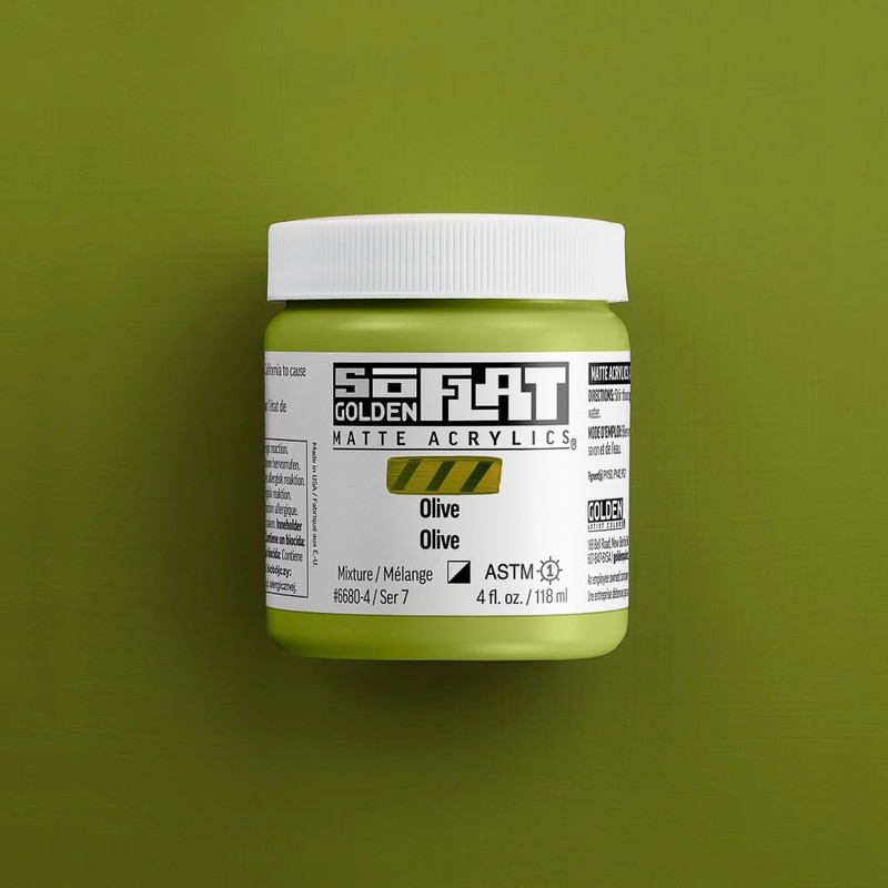 Golden : SoFlat : Matte Acrylic Paint : 473ml :
