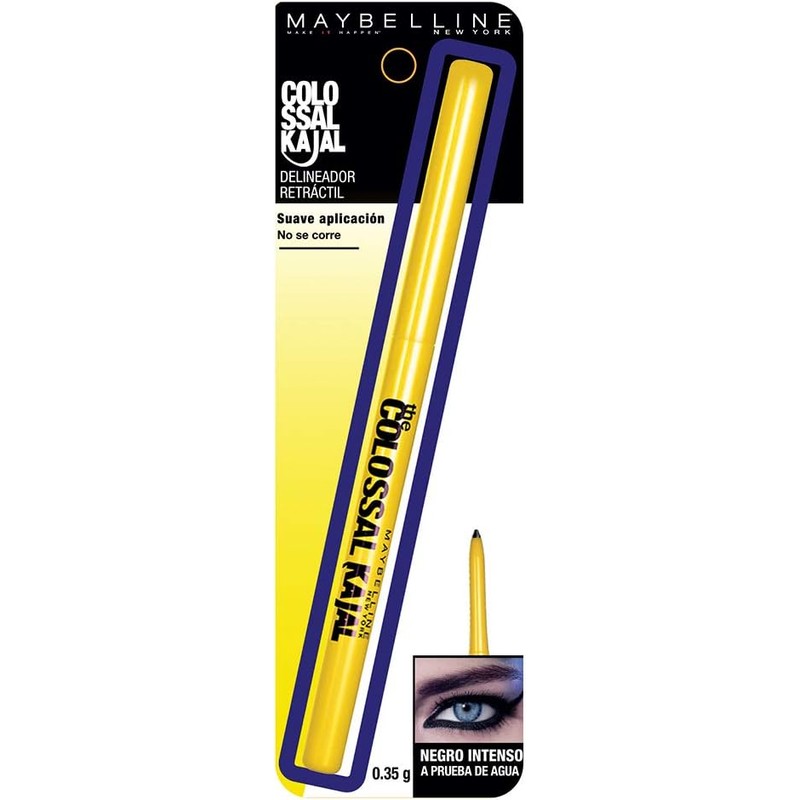 Maybelline Delineador Colossal, Kajal Black