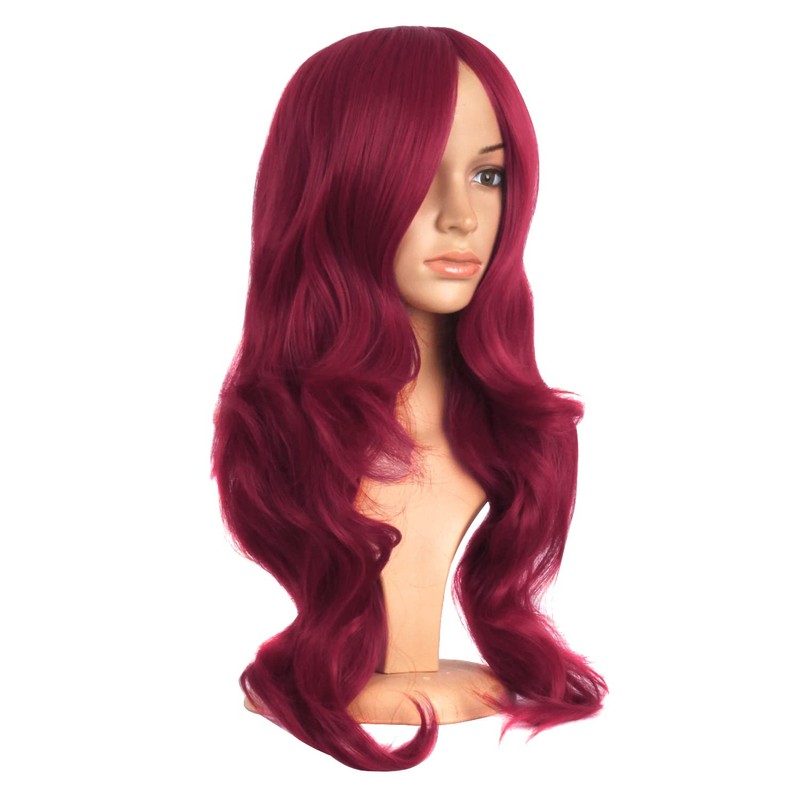 MapofBeauty 24 Inch/60 cm Charming Synthetic Long Wavy Women Party