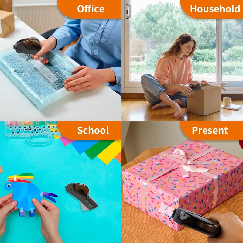 Eagle Automatic Tape Dispenser, Handheld & Portable Design, Office Tape