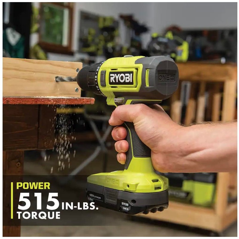 RYOBI ONE+ 18V Cordless 1/2 in. Drill/Driver (Tool Only) PCL206B,