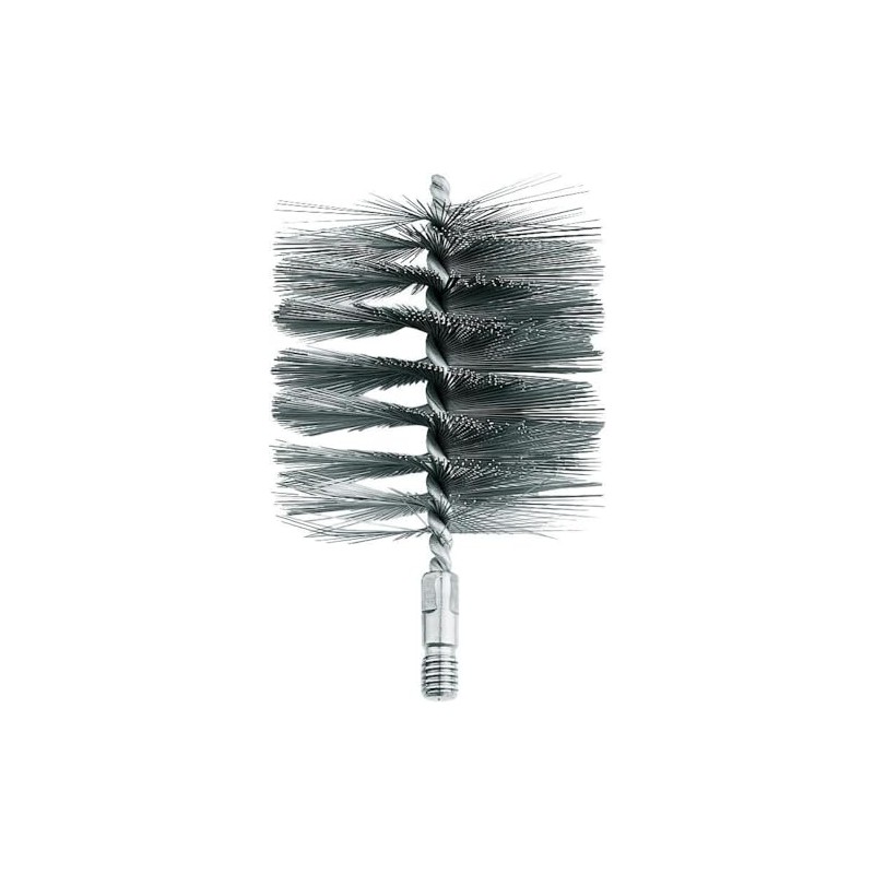 Osborn 3820115 Boiler Brush Oval, Silver