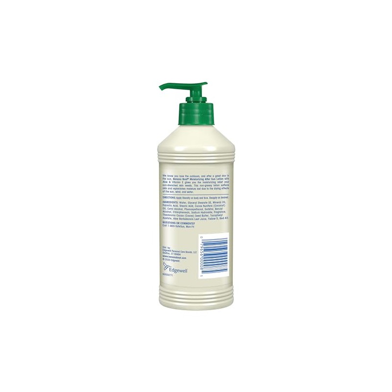 Banana Boat Moisturizing After Sun Lotion with Aloe & Vitamin