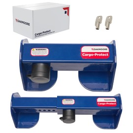 Shipping Container Lock | Cargo Van and Semi Trailer Door Lock Heavy Duty | Sea & Box Trailer Door Locks - Security Keyed Shipping Container Locks Heavy Duty