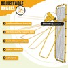 Volleyball Rebounder Net 7x4 Ft, 5-Angle Adjustable Rebounder Net for
